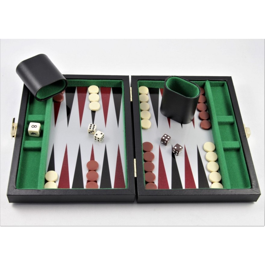 Backgammon 23 x 17 cm, magnetisch